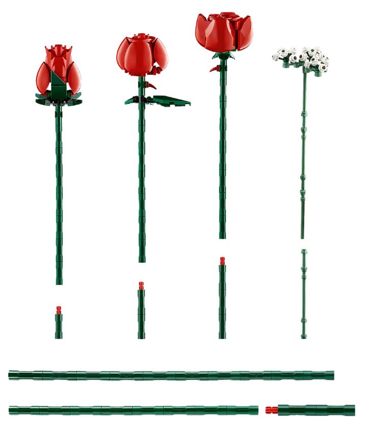 LEGO® Icons Bouquet de roses 10328
