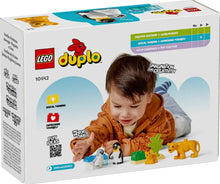 Load image into Gallery viewer, LEGO® DUPLO® Wild Animal Families: Penguins & Lions – 10442