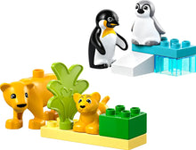 Load image into Gallery viewer, LEGO® DUPLO® Wild Animal Families: Penguins & Lions – 10442