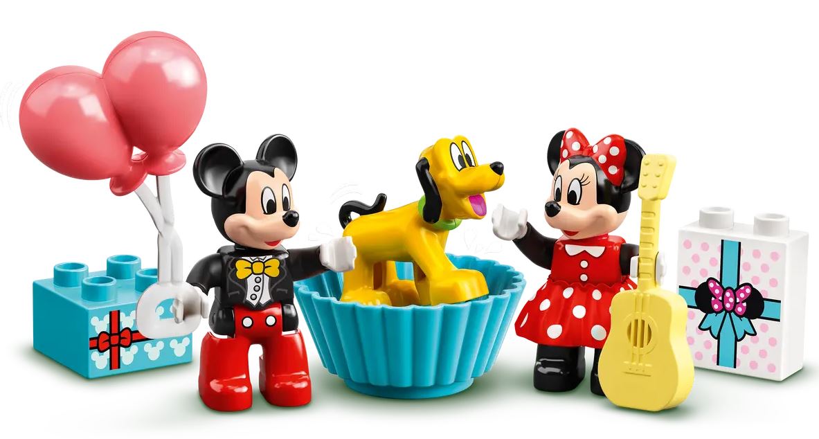 LEGO DUPLO Disney Le train d'anniversaire de Mickey et Minnie