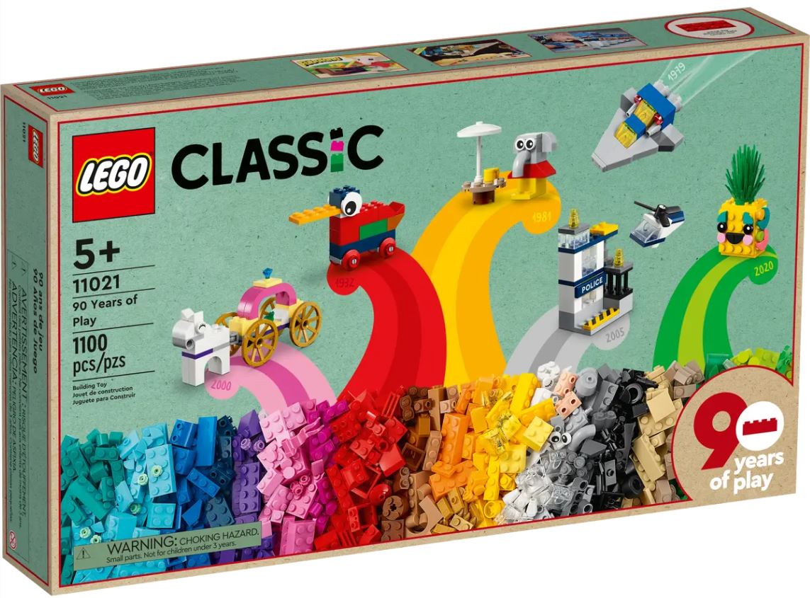 LEGO® Classic 90 Years of Play - 11021 – LEGOLAND New York Resort