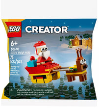 Load image into Gallery viewer, LEGO® Creator Santa’s Sleigh Ride - 30670