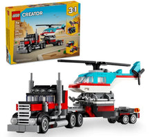 Load image into Gallery viewer, LEGO® Creator 3in1 Flatbed Truck with Helicopter – 31146