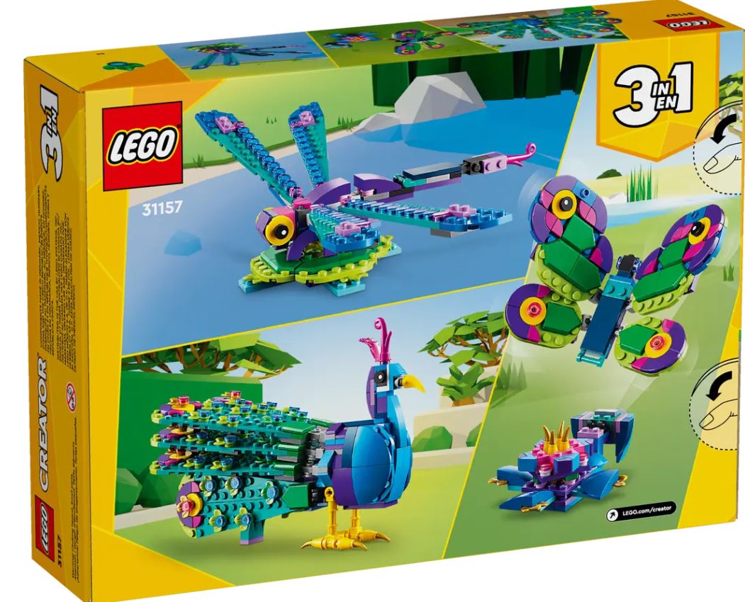 LEGO® Creator 3in1 Exotic Peacock – 31157