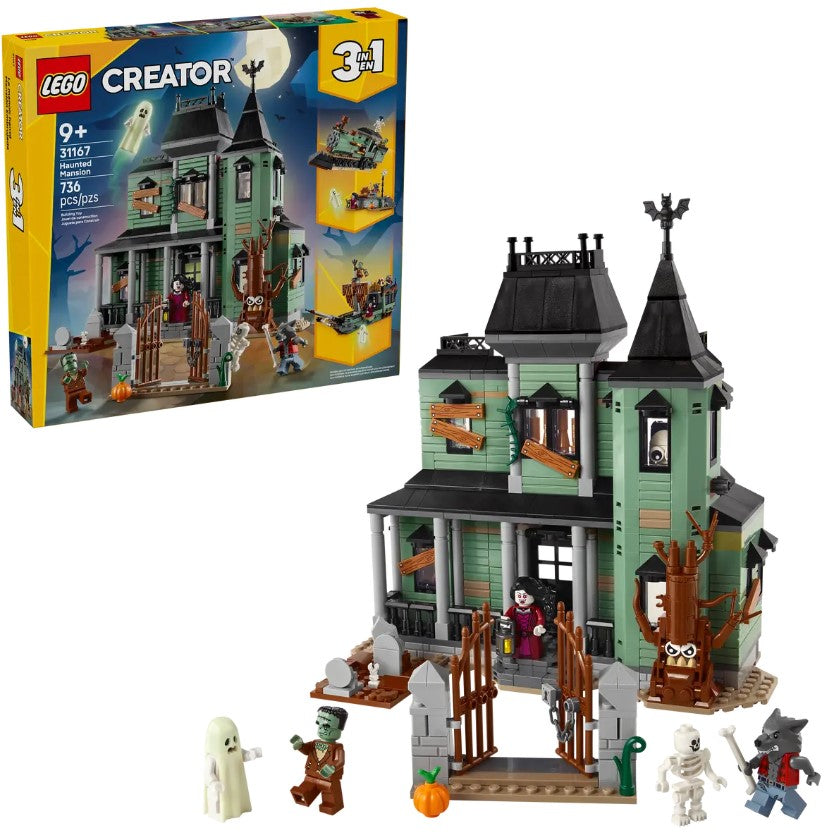 LEGO® Creator 3in1 Haunted Mansion - 31167 – LEGOLAND New York Resort