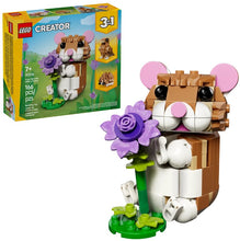 Load image into Gallery viewer, LEGO® Creator 3in1 Cute Hamster with a Flower - 31376