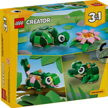 Load image into Gallery viewer, LEGO® Creator 3in1 Turtle with a Water Lily Flower - 31377