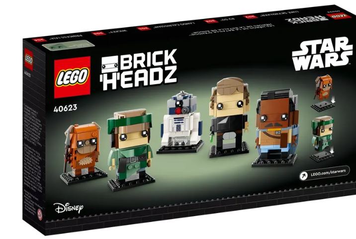 LEGO® Brickheadz™ Star Wars™ Battle of Endor Heroes - 40623 – LEGOLAND New  York Resort