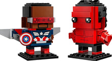 Load image into Gallery viewer, LEGO® Marvel Brickheadz™ Captain America & Red Hulk Figures – 40668