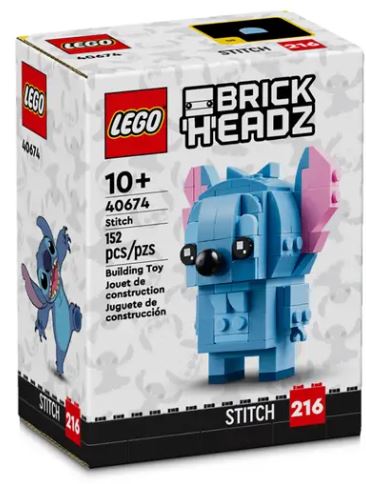 LEGO® Disney® Brickheadz™ Stitch - 40674 – LEGOLAND New York Resort