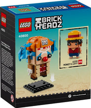 Load image into Gallery viewer, LEGO® Brickheadz™ ONE PIECE Buggy the Clown Figure – 40800