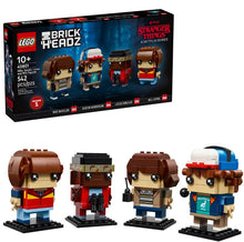 Load image into Gallery viewer, LEGO® Brickheadz™ Stranger Things Mike, Dustin, Lucas and Will Figures – 40801