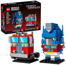 Load image into Gallery viewer, LEGO® Brickheadz™ Optimus Prime Robot & Vehicle – 40803