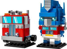 Load image into Gallery viewer, LEGO® Brickheadz™ Optimus Prime Robot & Vehicle – 40803