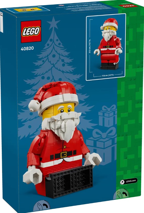   2018 Annual Santa 限定版 LEGO® Up-Scaled Santa Minifigure – 40820 – LEGOLAND New York