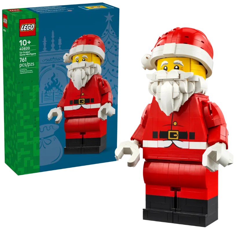 LEGO® Up-Scaled Santa Minifigure – 40820 – LEGOLAND New York