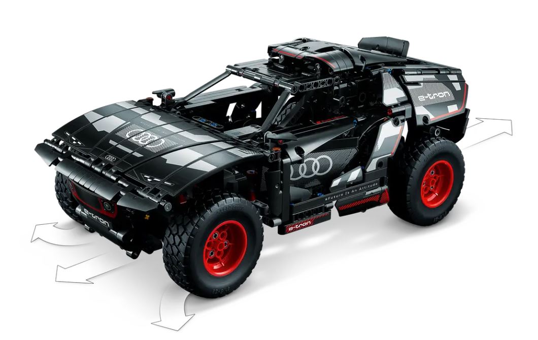 LEGO Technic 42160 Audi RS Q e-tron Bausatz, Mehrfarbig LEGO® Technic