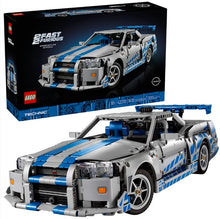 Load image into Gallery viewer, LEGO® 2 Fast 2 Furious Nissan Skyline GT-R (R34) Car – 42210