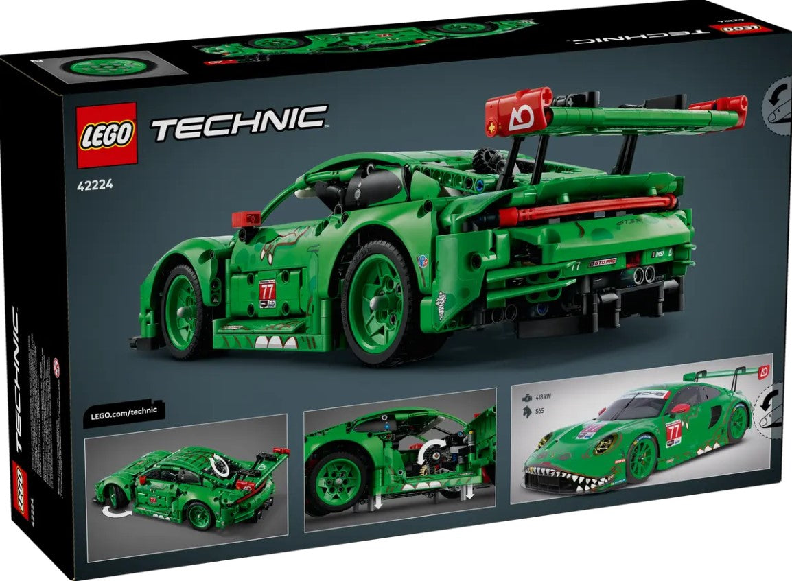 半額警察 LEGO® Technic™ Porsche 911 GT3 R REXY AO Racing Car - 42224