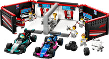 Load image into Gallery viewer, LEGO® City F1® Garage & Mercedes-AMG & Alpine Cars – 60444