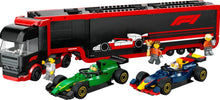 Load image into Gallery viewer, LEGO® City F1® Truck with RB20 & AMR24 F1® Cars – 60445