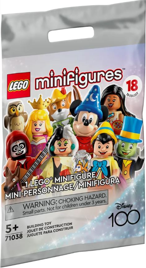 LEGO Disney 100 71038 Limited Edition Collectible Minifigures
