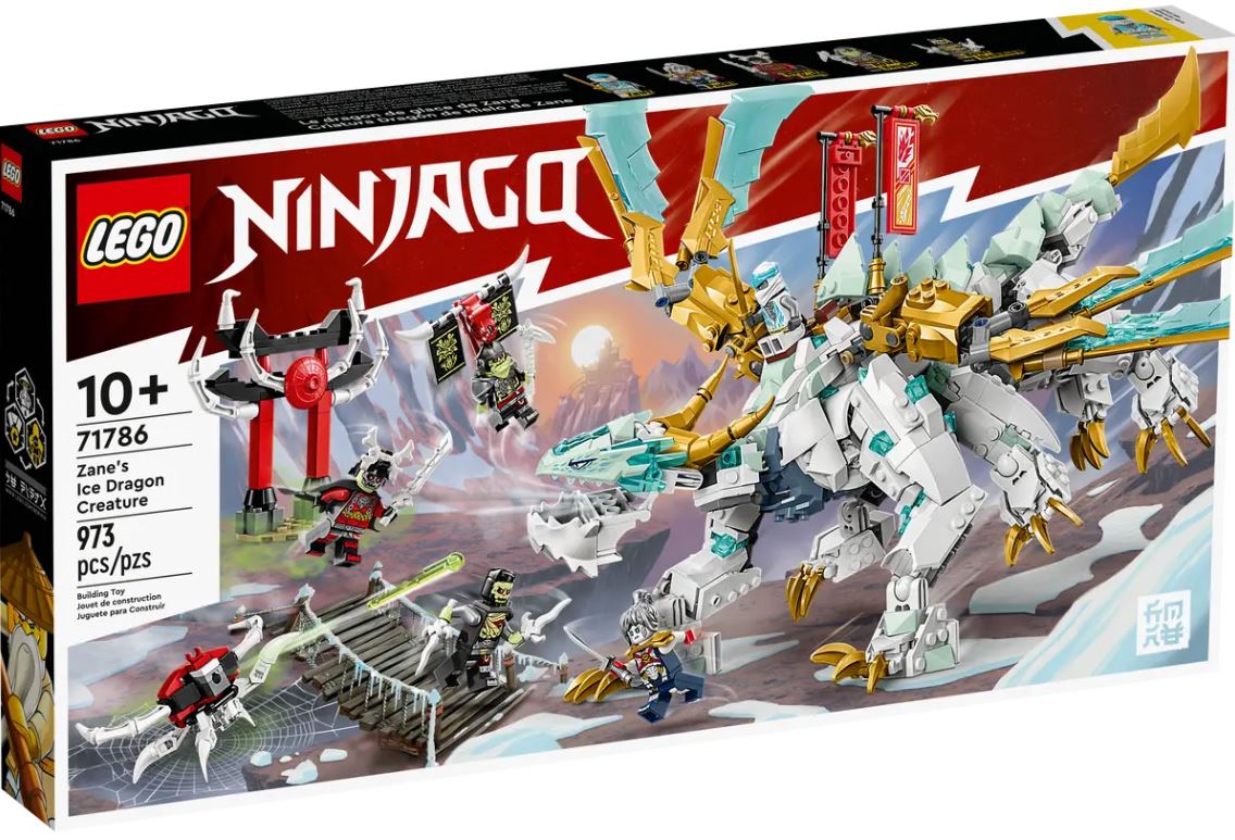 LEGO Ninjago - 71786 Zane's Ice Dragon - Playpolis