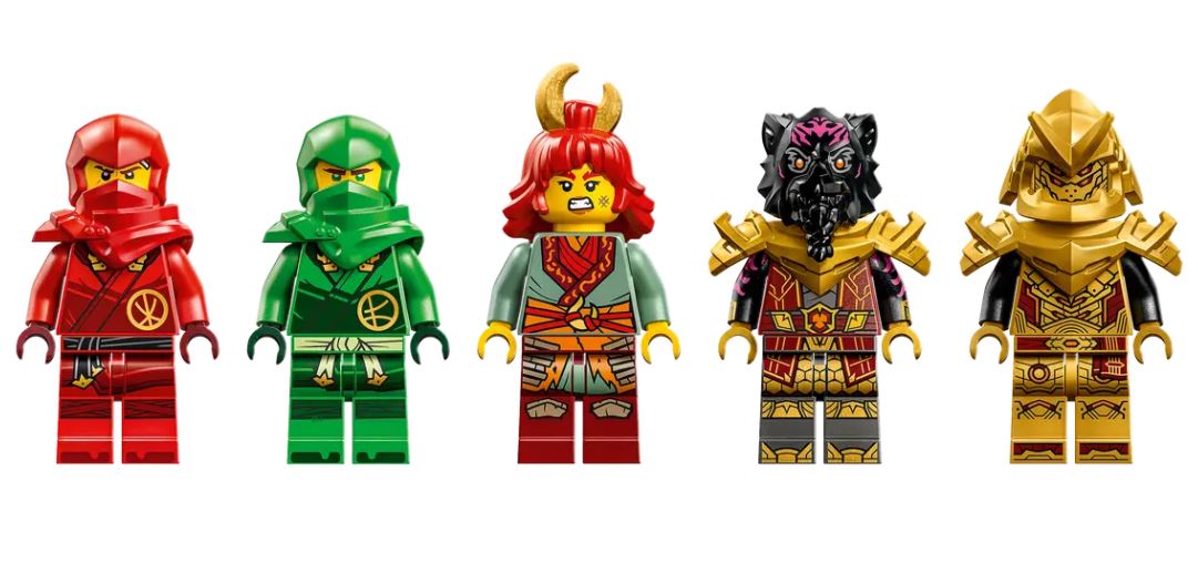 LEGO 71793 NINJAGO Heatwave Transforming Lava Dragon Toy, Dragons Rising  Series Set with Mythical Creature Figure, plus Kai & Lloyd Minifigures