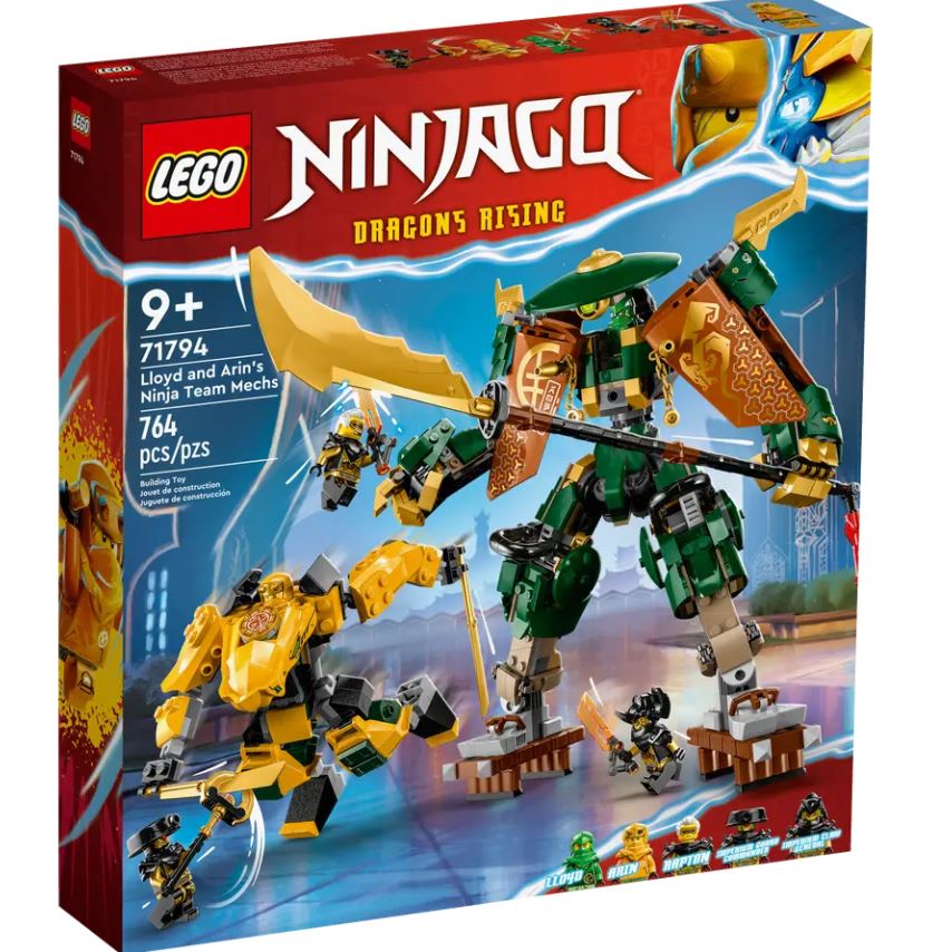 LEGO® NINJAGO® Lloyd and Arin's Ninja Team Mechs - 71794
