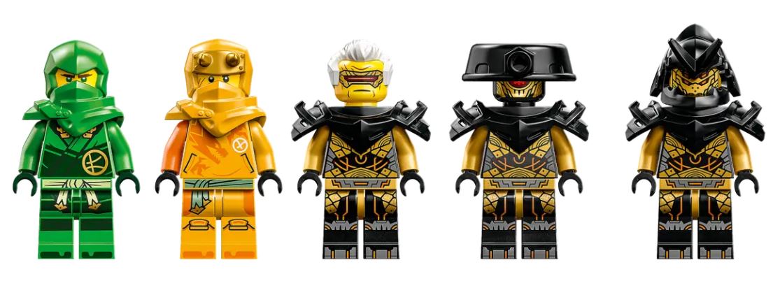 LEGO 71794 Ninjago Dragons Rising Lloyd and Arin's Ninja Team Mechs