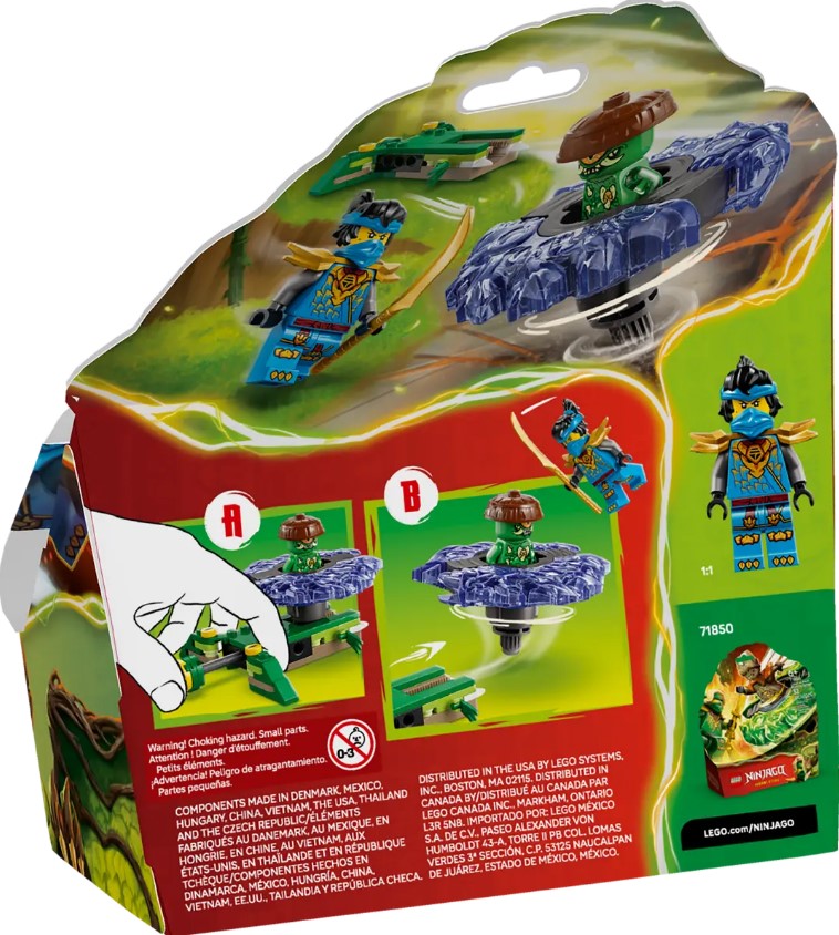 LEGO® NINJAGO® Nya vs. Mutation Monster Spinner - 71849 – LEGOLAND