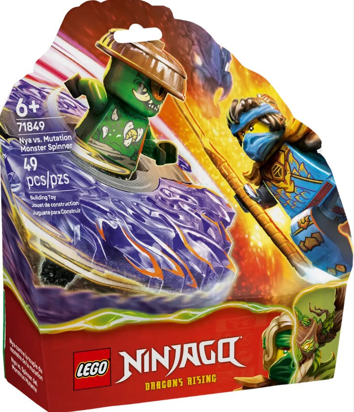 LEGO® NINJAGO® Nya vs. Mutation Monster Spinner - 71849 – LEGOLAND