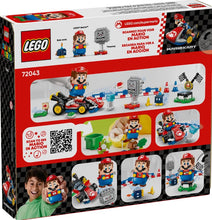 Load image into Gallery viewer, LEGO® Super Mario™ Mario Kart™ - Interactive LEGO® Mario™ & Standard Kart – 72043