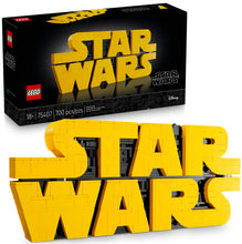Load image into Gallery viewer, LEGO® Star Wars™ Brick-Built Star Wars™ Logo – 75407