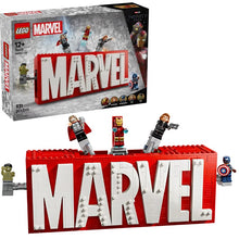Load image into Gallery viewer, LEGO® MARVEL Logo & Minifigures – 76313
