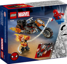 Load image into Gallery viewer, LEGO® Marvel Spider-Man vs. Ghost Rider Motorcycle – 76335