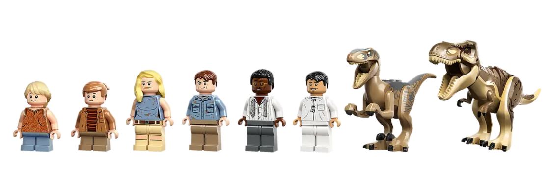 LEGO® Jurassic Park Visitor Center: T. rex & Raptor Attack - 76961