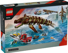 Load image into Gallery viewer, LEGO® Jurassic World™ Brick-Built Mosasaurus Boat - 76974