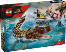 Load image into Gallery viewer, LEGO® Jurassic World™ Brick-Built Mosasaurus Boat - 76974