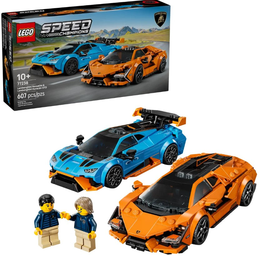 LEGO® Speed Champions Lamborghini Revuelto & Huracán STO – 77238
