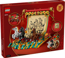 Load image into Gallery viewer, LEGO® Galloping Horses Canvas – 80119