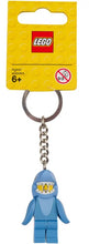 Load image into Gallery viewer, LEGO® Shark Suit Guy Key Chain – 853666 - Sale Extra 20% Off at Checkout