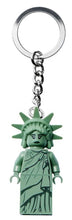 Load image into Gallery viewer, LEGO® Lady Liberty Key Chain – 854082 - Sale Extra 20% Off at Checkout