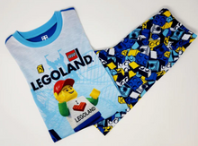 Load image into Gallery viewer, LEGO® I Heart LEGOLAND Pajamas Blue 2-pcs