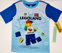 Load image into Gallery viewer, LEGO® I Heart LEGOLAND Pajamas Blue 2-pcs