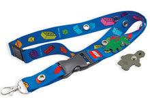 Load image into Gallery viewer, LEGO® Minifigures™ System Starter Lanyard Set Blue – Boy and Ollie – 53295