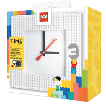 Load image into Gallery viewer, LEGO® Wall Clock MOC(My Own Creation) – White - 5010226