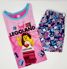 Load image into Gallery viewer, LEGO® I Heart LEGOLAND Pajamas Pink 2-pcs