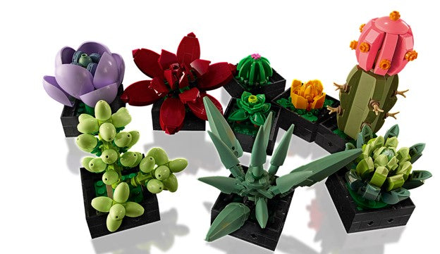 NEW LEGO TINY PLANTS SET 10329 icons pots pottery cactus succulents flowers
