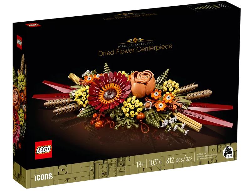 LEGO® Icons Dried Flower Centerpiece - 10314 – LEGOLAND New York Resort